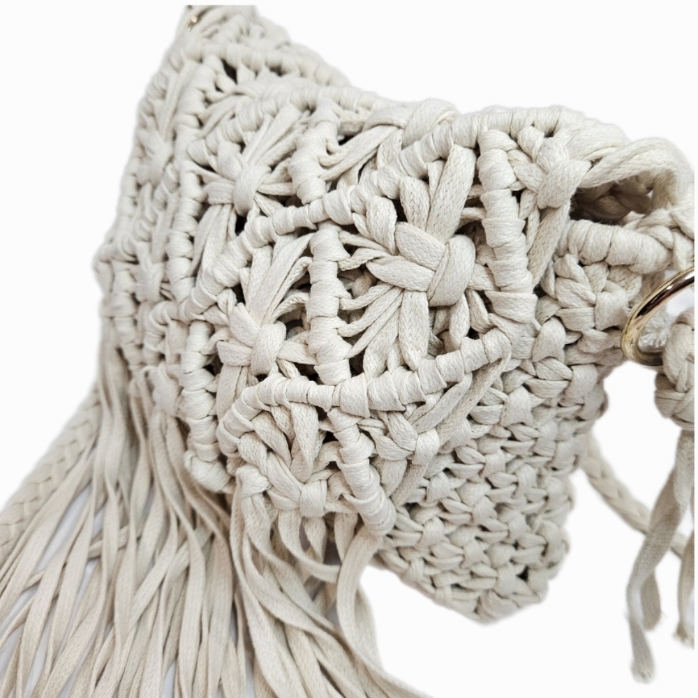 Macrame Crossbody Bag - Picture 15 of 17